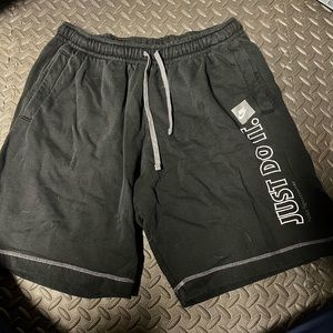 Nike Just Do It sweat shorts